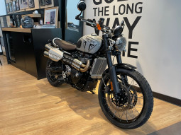 TRIUMPH SCRAMBLER 1200 X - 2700 KMS - MARS 2024 - 1 ERE MAIN