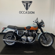 TRIUMPH BONNEVILLE T120 Meriden Blue / Tangerine